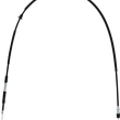 Load image into Gallery viewer, Moose Offroad Black Vinyl Throttle Cable - Stock Length - Polaris 45-1274 - Main Product View