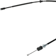 Load image into Gallery viewer, Moose Offroad Black Vinyl Throttle Cable - Stock Length - Polaris 45-1274 - Side View