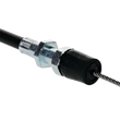 Load image into Gallery viewer, Moose Offroad Black Vinyl Throttle Cable - Stock Length - Polaris 45-1274 - Back View