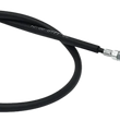 Load image into Gallery viewer, Moose Offroad Black Vinyl Throttle Cable - Stock Length - Yamaha 45-1269 - Side View