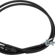 Load image into Gallery viewer, Moose Offroad Black Vinyl Throttle Cable - Stock Length - 45-1279 fits Honda CRF - Main Product View