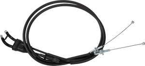 Moose Offroad Black Vinyl Throttle Cable - Stock Length - 45-1279 fits Honda CRF - Main Product View