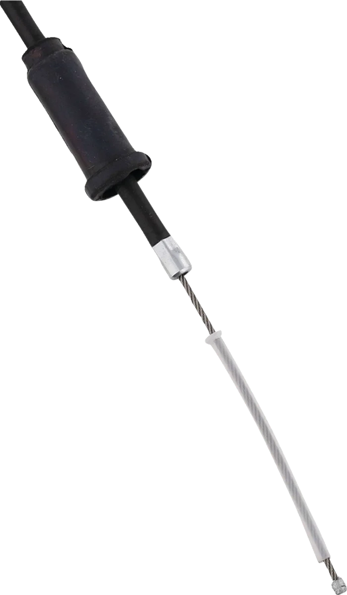 Moose Offroad Black Vinyl Throttle Cable - Stock Length - 45-1283 fits Beta X-trainer - Back View