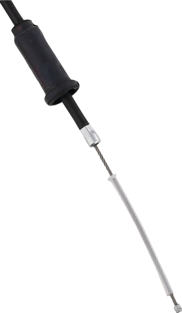 Moose Offroad Black Vinyl Throttle Cable - Stock Length - 45-1283 fits Beta X-trainer - Back View