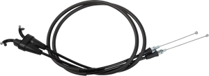 Moose Offroad Black Vinyl Throttle Cable - Stock Length - GasGas/Husqvarna/KTM 45-1275 - Main Product View