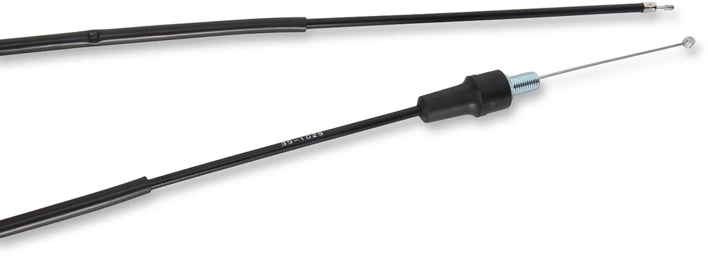 Moose Offroad Black Vinyl Throttle Cable - Stock Length - Suzuki 45-1122 - Side View