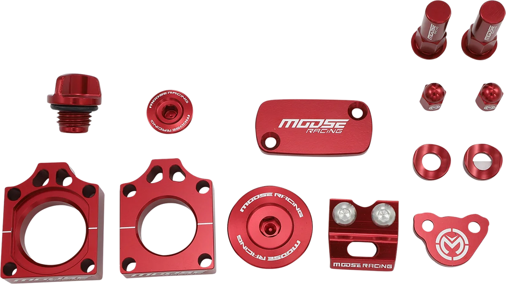 Moose Offroad Bling Kit - Red M57-1006R fits CRF250R / CRF250RX - Main Product View