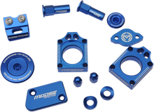 Load image into Gallery viewer, Moose Offroad Bling Pack - Blue M57-4002L fits Yamaha - Main Product View