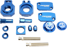 Load image into Gallery viewer, Moose Offroad Bling Pack - Blue M57-5015L fits Husqvarna - Main Product View