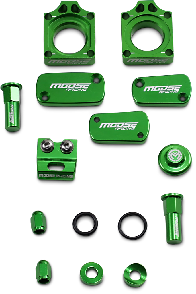 Moose Offroad Bling Pack - Green M57-2002GN fits KX250 / KX450 / Xc - Main Product View