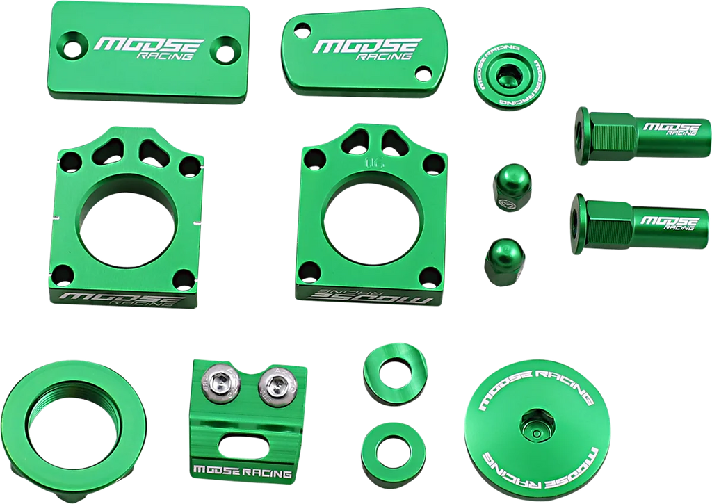 Moose Offroad Bling Pack - Green M57-2003GN fits Kawasaki - Main Product View