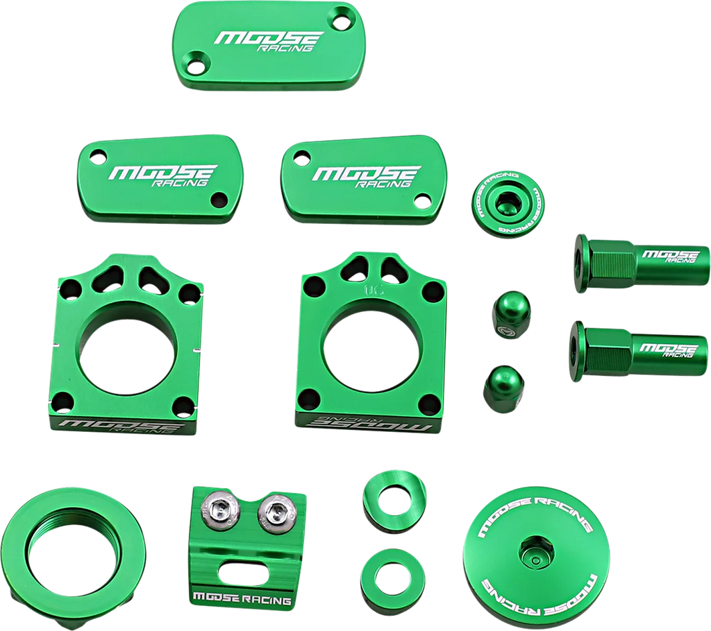 Moose Offroad Bling Pack - Green M57-2004GN fits Kawasaki - Main Product View