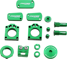 Load image into Gallery viewer, Moose Offroad Bling Pack - Green M57-2004GN fits Kawasaki - Main Product View