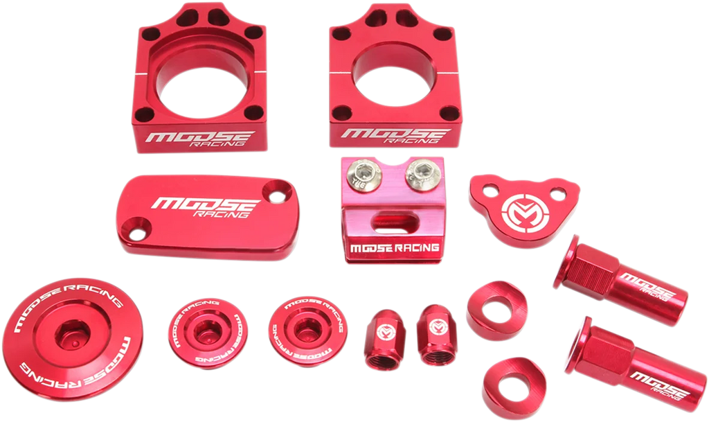 Moose Offroad Bling Pack - Red M57-1003R fits Honda - Main Product View