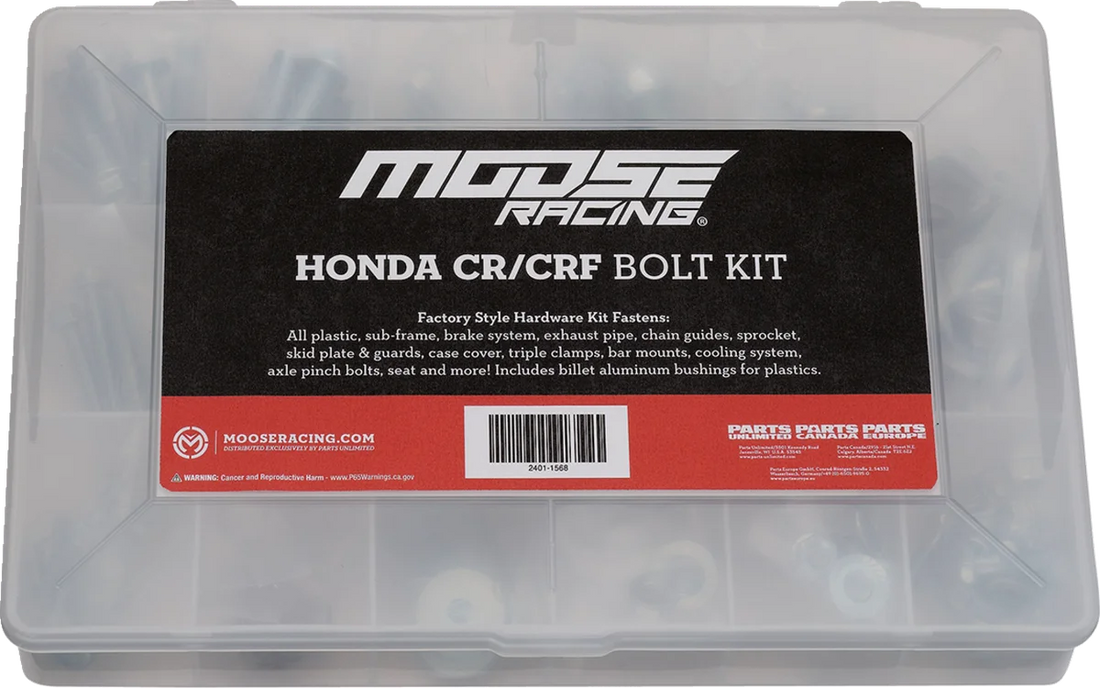 Moose Offroad Bolt Kit - BKP-03 fits CR / CRF - Side View