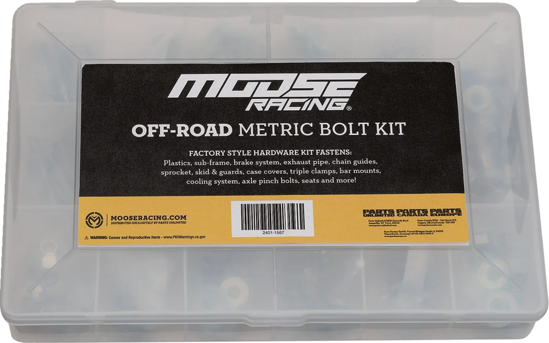 Moose Offroad Bolt Kit - Metric BKP-02 - Side View