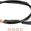 Load image into Gallery viewer, Moose Offroad Brake Line - Front - Stainless Steel - K02-1-030/P fits Kawasaki KX - Main Product View