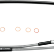 Load image into Gallery viewer, Moose Offroad Brake Line - Front - Stainless Steel - K02-1-046/P fits Kawasaki / Suzuki - Main Product View
