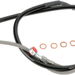 Load image into Gallery viewer, Moose Offroad Brake Line - Front - Stainless Steel - Y01-1-043/P fits Yamaha - Main Product View