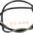 Load image into Gallery viewer, Moose Offroad Brake Line - Front - Stainless Steel - Y01-1-046/P fits Yamaha - Main Product View