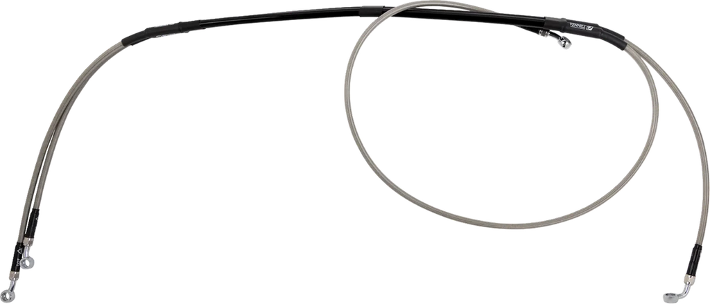 Moose Offroad Brake Line Pair - Stainless Steel B05-1-019/P - Main Product View