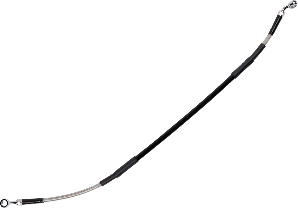 Moose Offroad Brake Line - Stainless Steel H01-2-011/P - Side View