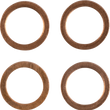 Load image into Gallery viewer, Moose Offroad Brake Line - Stainless Steel H02-1-069/P - Side View