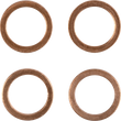 Load image into Gallery viewer, Moose Offroad Brake Line - Stainless Steel H02-2-038/P - Side View