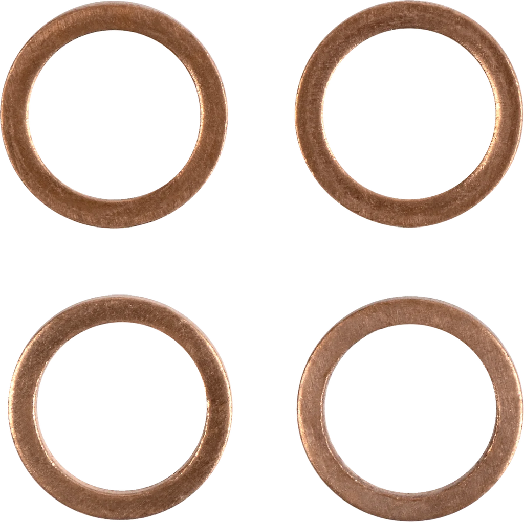 Moose Offroad Brake Line - Stainless Steel H02-2-044/P - Side View