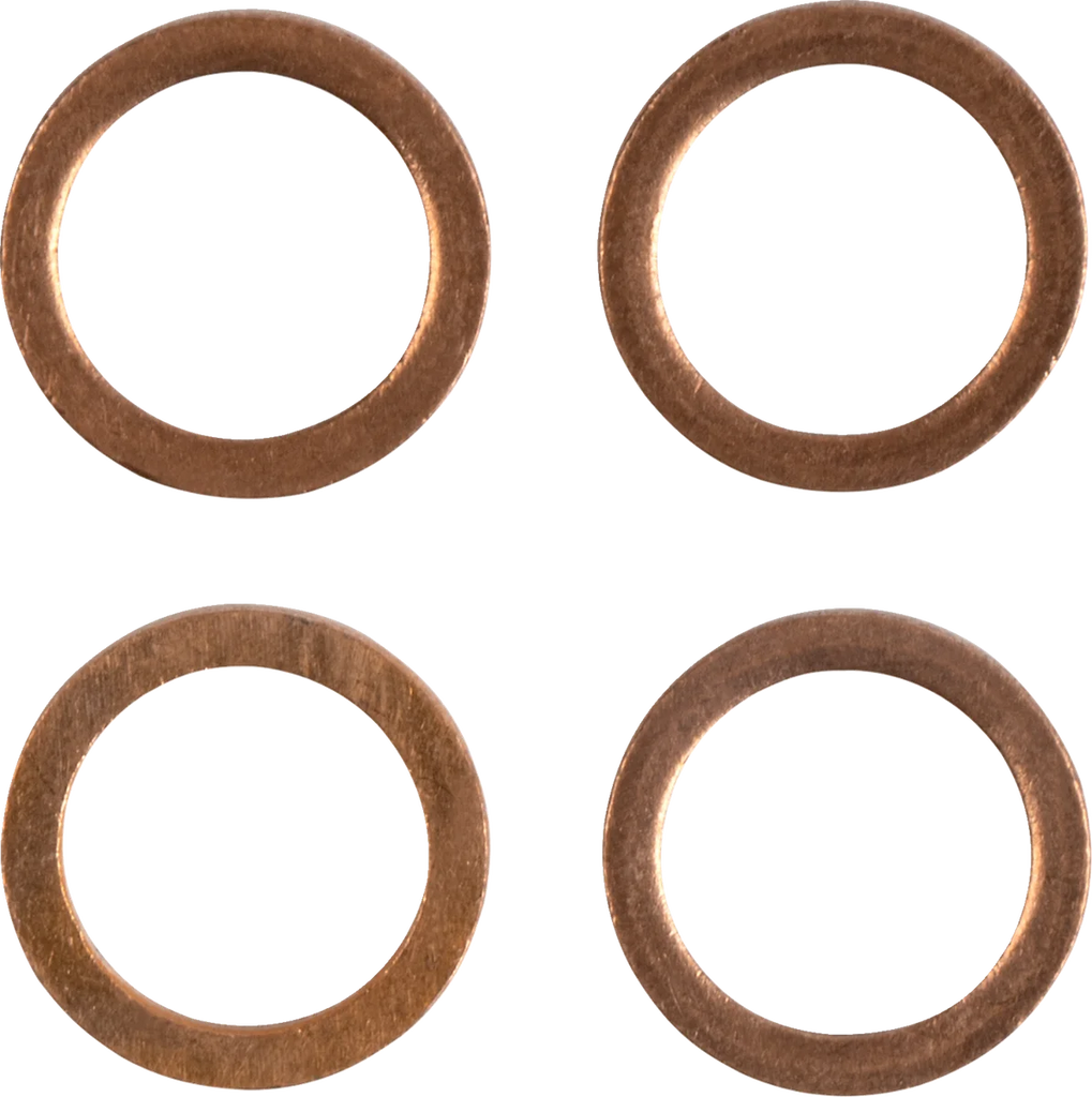 Moose Offroad Brake Line - Stainless Steel K01-1-044/P - Side View