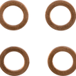 Load image into Gallery viewer, Moose Offroad Brake Line - Stainless Steel K01-2-025/P - Side View
