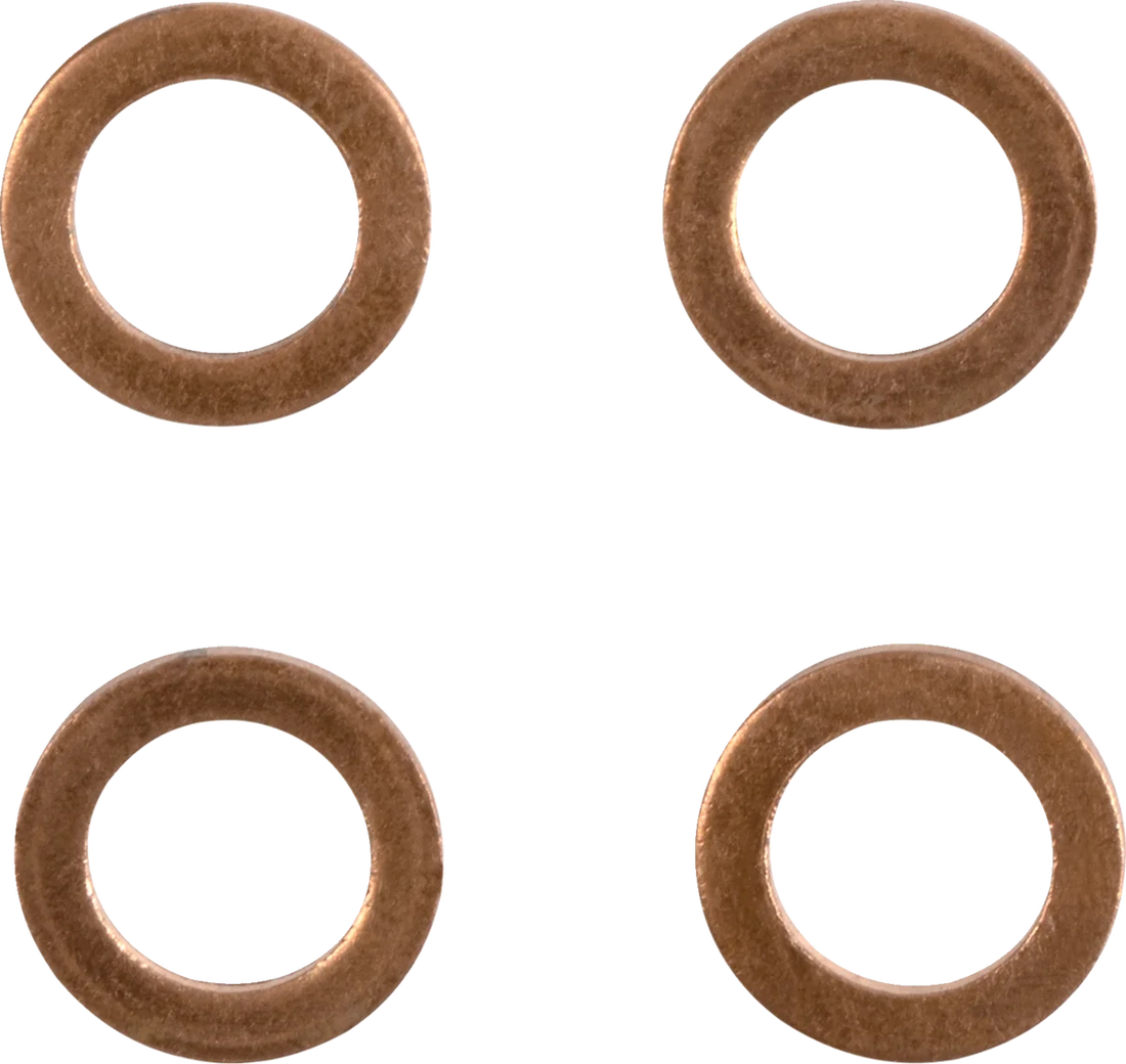 Moose Offroad Brake Line - Stainless Steel K01-2-025/P - Side View