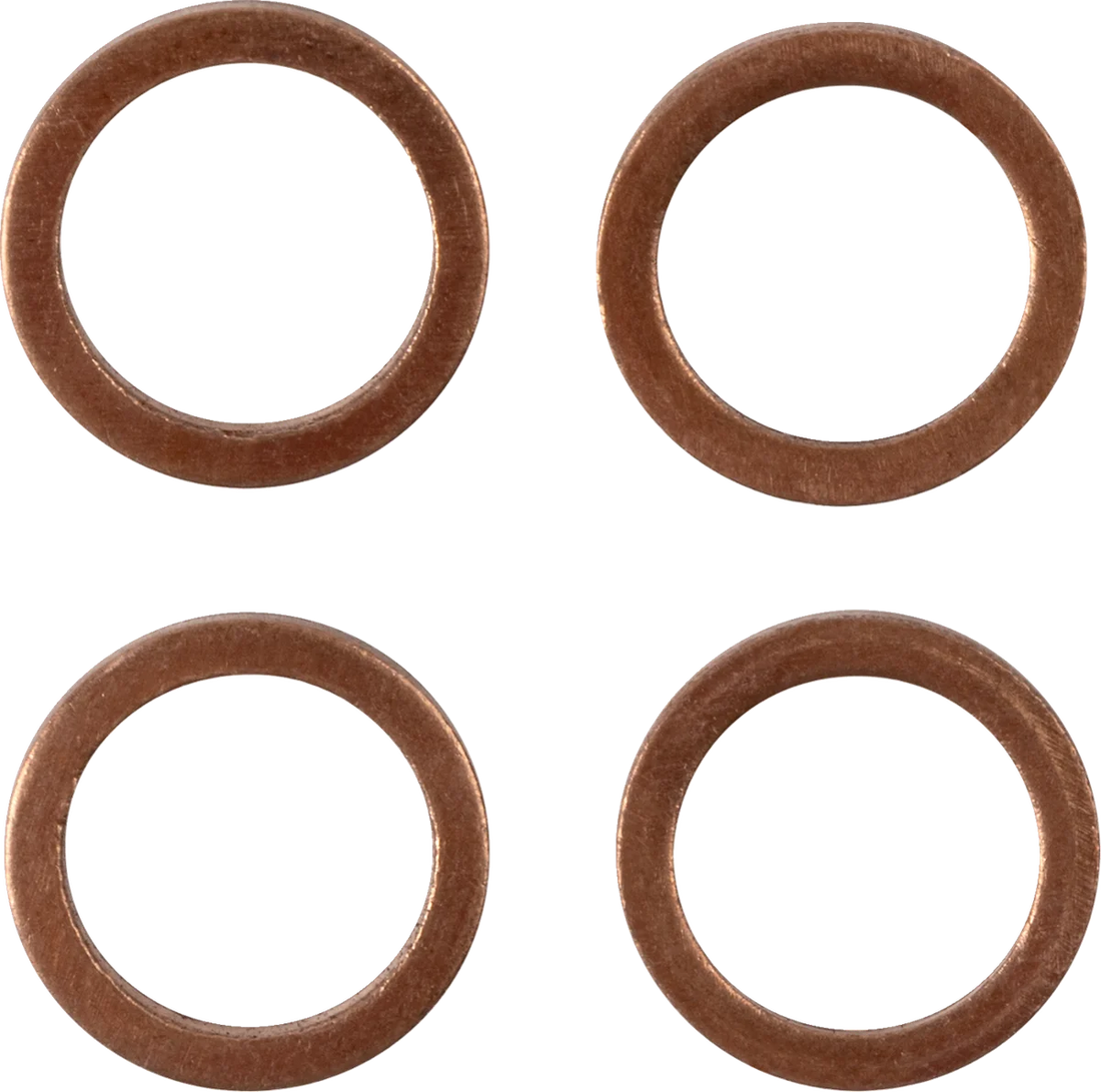 Moose Offroad Brake Line - Stainless Steel K02-1-049/P - Side View