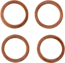 Load image into Gallery viewer, Moose Offroad Brake Line - Stainless Steel K02-2-027/P - Side View