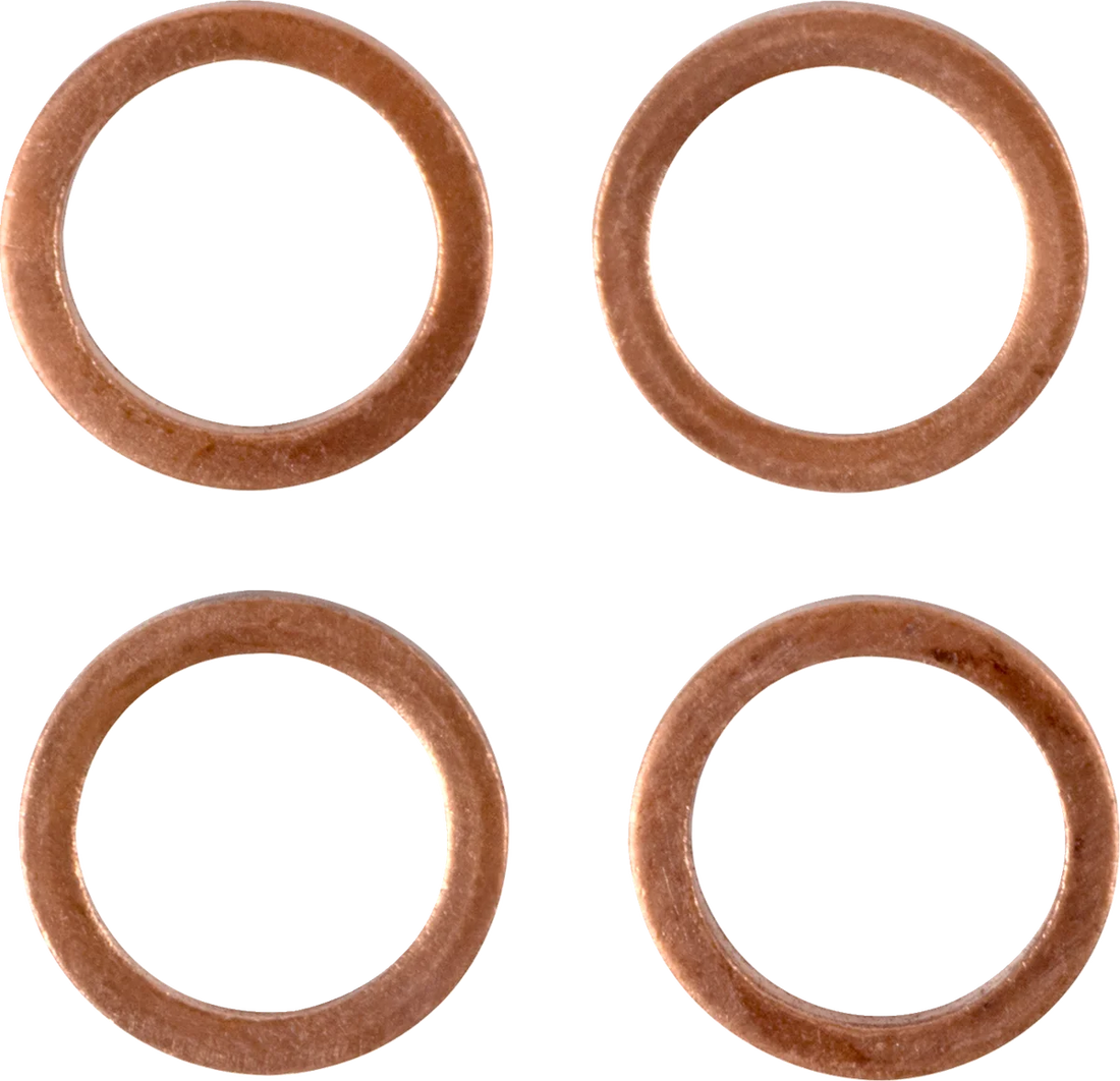 Moose Offroad Brake Line - Stainless Steel K02-2-035/P - Side View