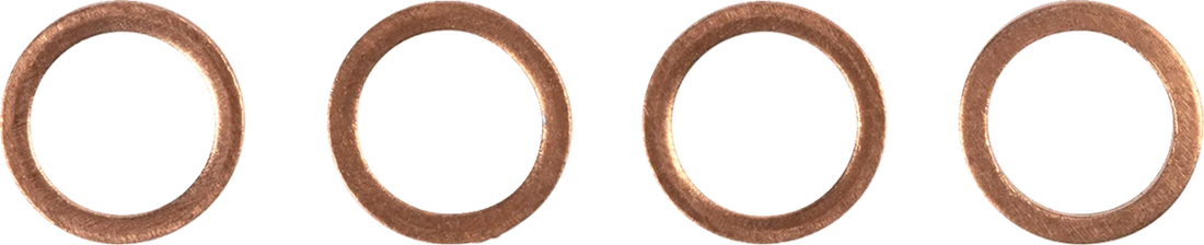 Moose Offroad Brake Line - Stainless Steel Y01-1-072/P - Side View