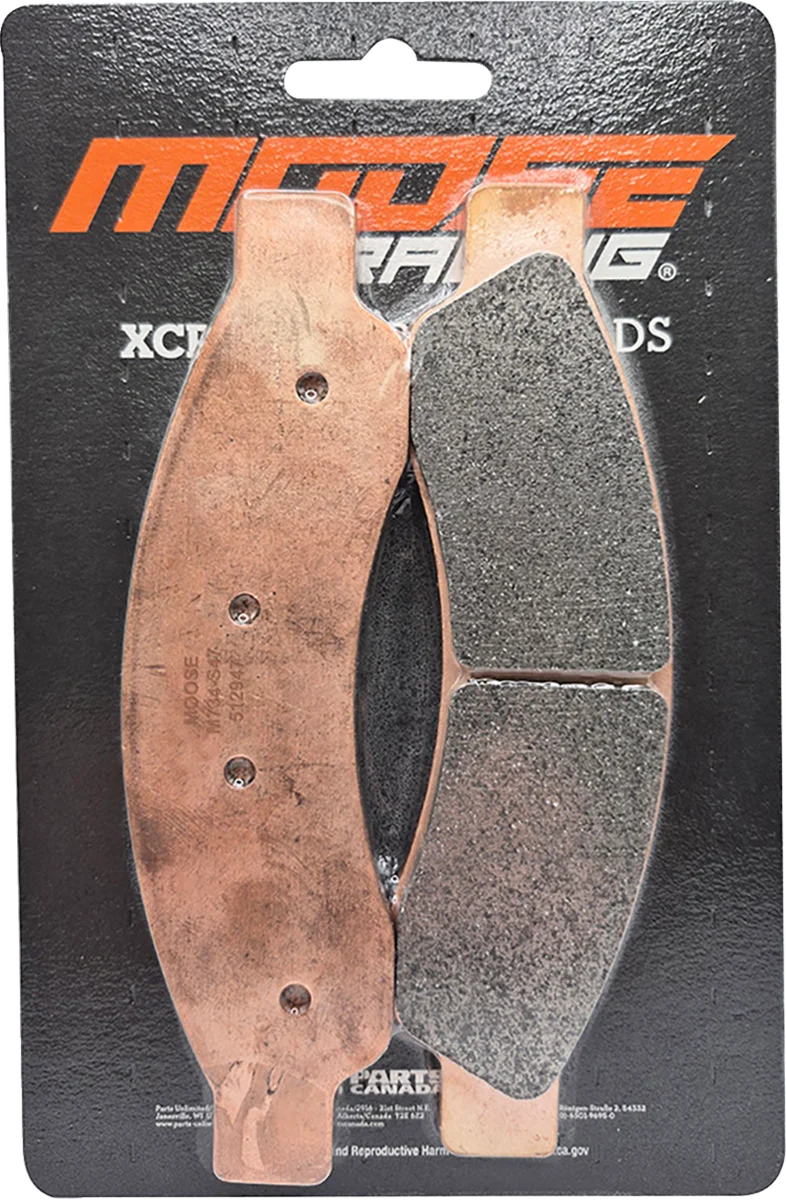 Moose Offroad Brake Pad - Front - M734-S47 fits Can-Am - Side View