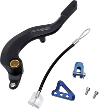 Load image into Gallery viewer, Moose Offroad Brake Pedal - Blue - 82-0221-21-22 fits Yamaha - Main Product View