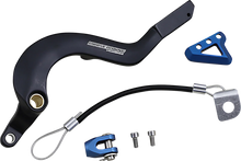 Load image into Gallery viewer, Moose Offroad Brake Pedal - Blue - 82-0224-21-22 fits Yamaha - Side View