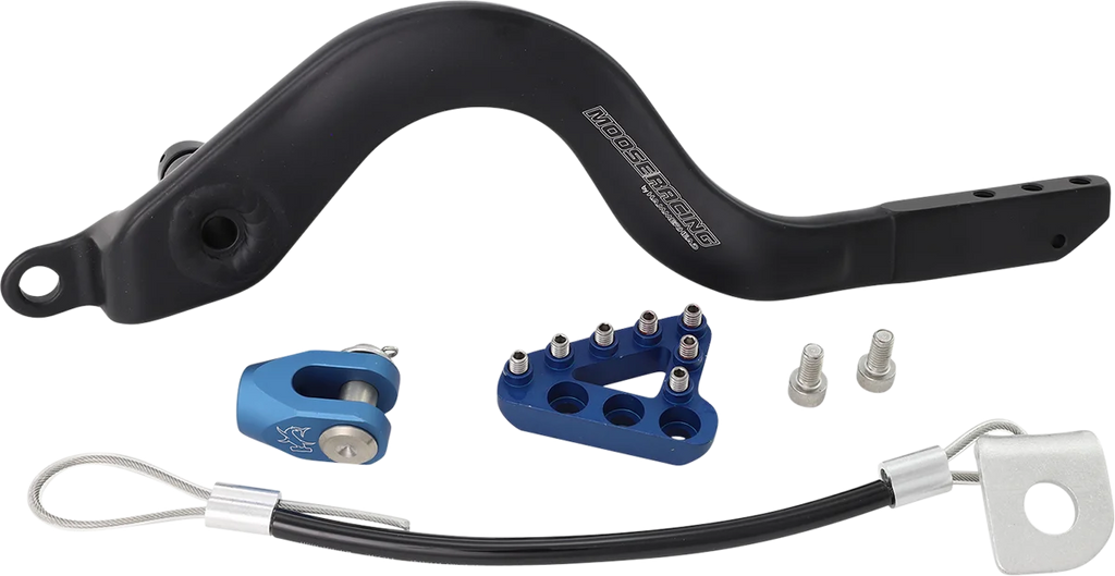 Moose Offroad Brake Pedal - Blue - 82-0225-21-22 fits Yamaha - Main Product View