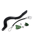 Load image into Gallery viewer, Moose Offroad Brake Pedal - Green - 82-0341-21-33 fits Kawasaki - Main Product View