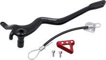 Load image into Gallery viewer, Moose Offroad Brake Pedal - Red - 82-0101-21-11 fits Honda - Side View