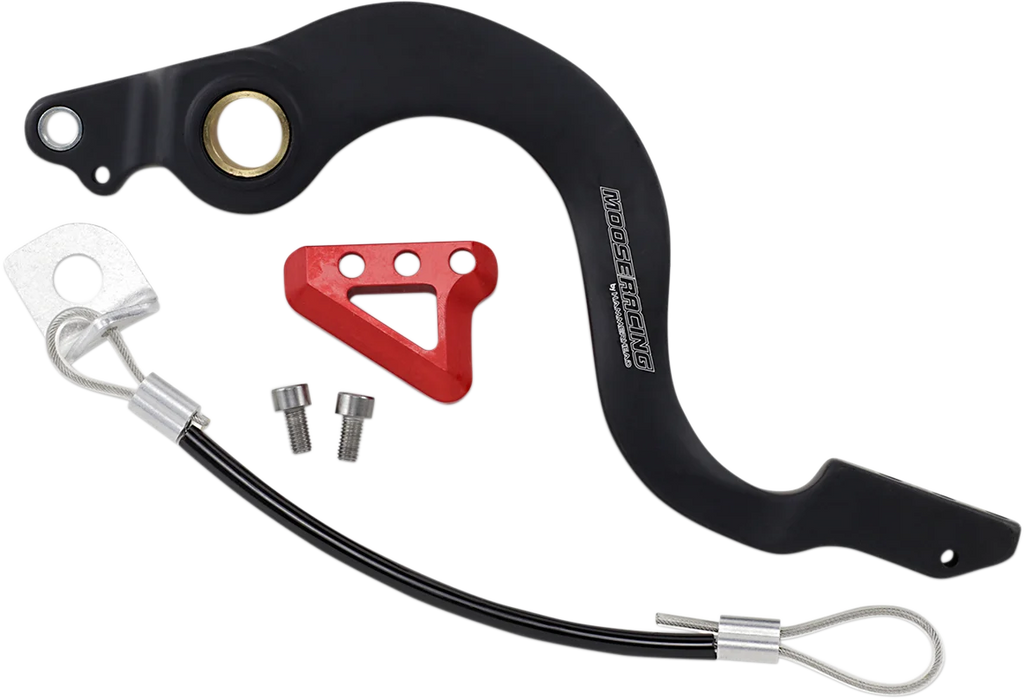 Moose Offroad Brake Pedal - Red - 82-0102-21-11 fits Honda - Main Product View