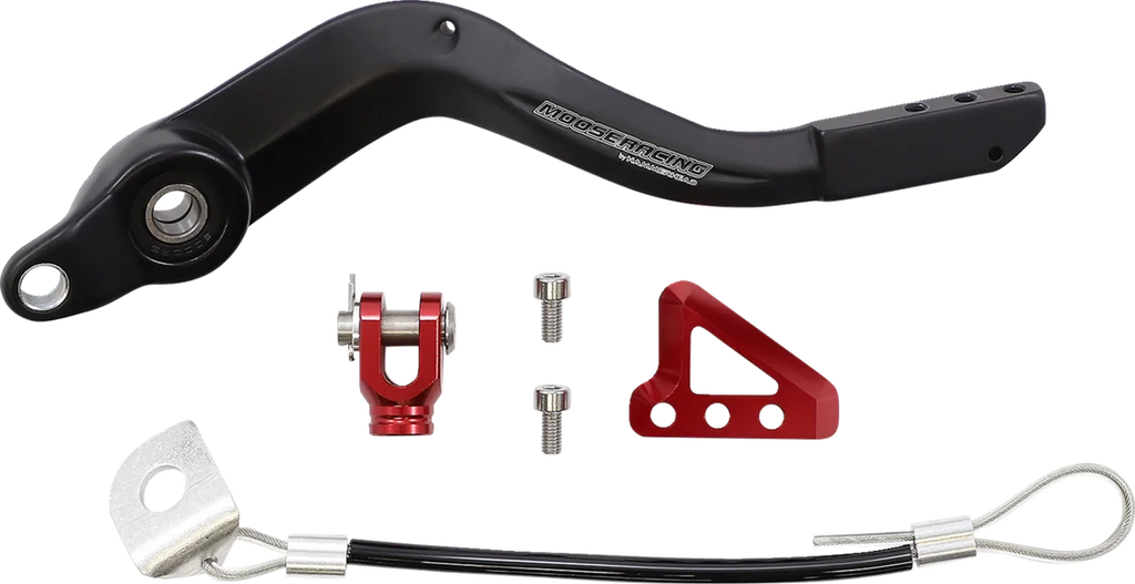 Moose Offroad Brake Pedal - Red - 82-0802-21-10 fits Beta - Main Product View