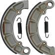 Load image into Gallery viewer, Moose Offroad Brake Shoes - Rear - M9187 fits Suzuki - Side View