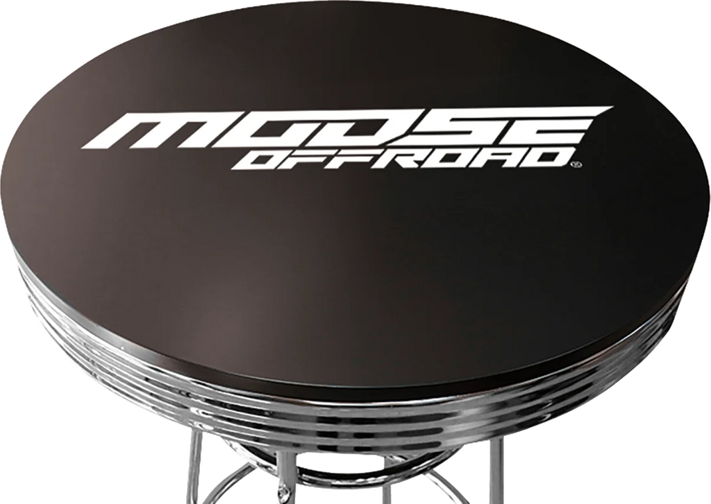 Moose Offroad Branded Round Pub Table - 30" - Moose Offroad X80-6024MO - Back View
