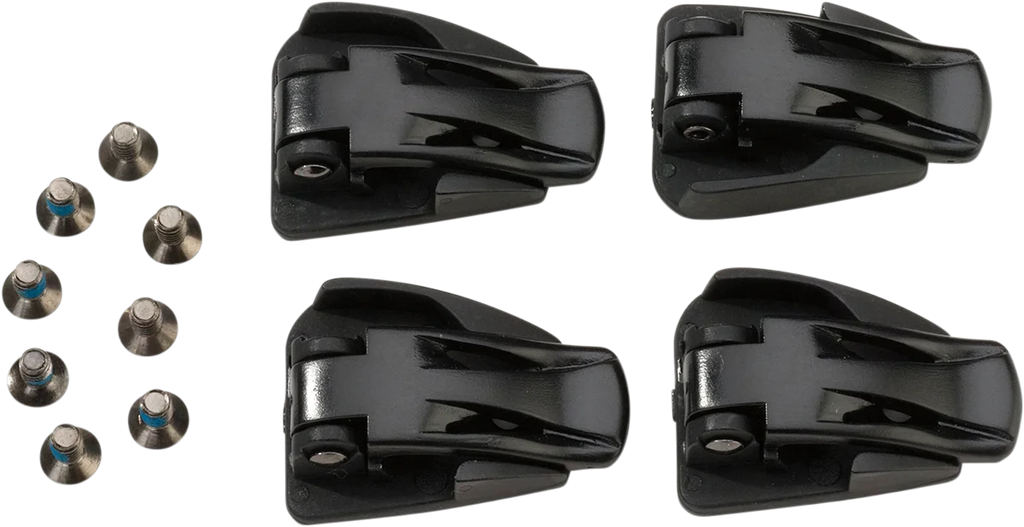 Moose Offroad Buckle Kit - Youth - Black 3430-0428 - Main Product View