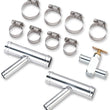Load image into Gallery viewer, Moose Offroad Cab Heater Y Fitting with Shutoff Valve Kit Z17554 - Main Product View