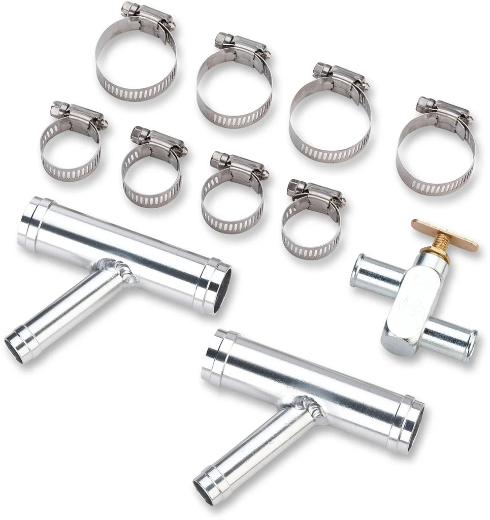 Moose Offroad Cab Heater Y Fitting with Shutoff Valve Kit Z17554 - Main Product View