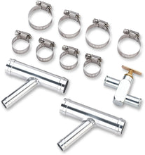 Load image into Gallery viewer, Moose Offroad Cab Heater Y Fitting with Shutoff Valve Kit Z17554 - Main Product View